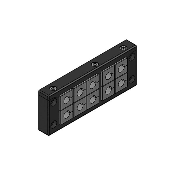 icotek Kabeleinführungsleiste V2A 24-polig KEL-ER 24/10 schwarz